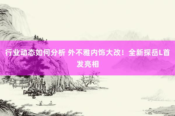 行业动态如何分析 外不雅内饰大改！全新探岳L首发亮相